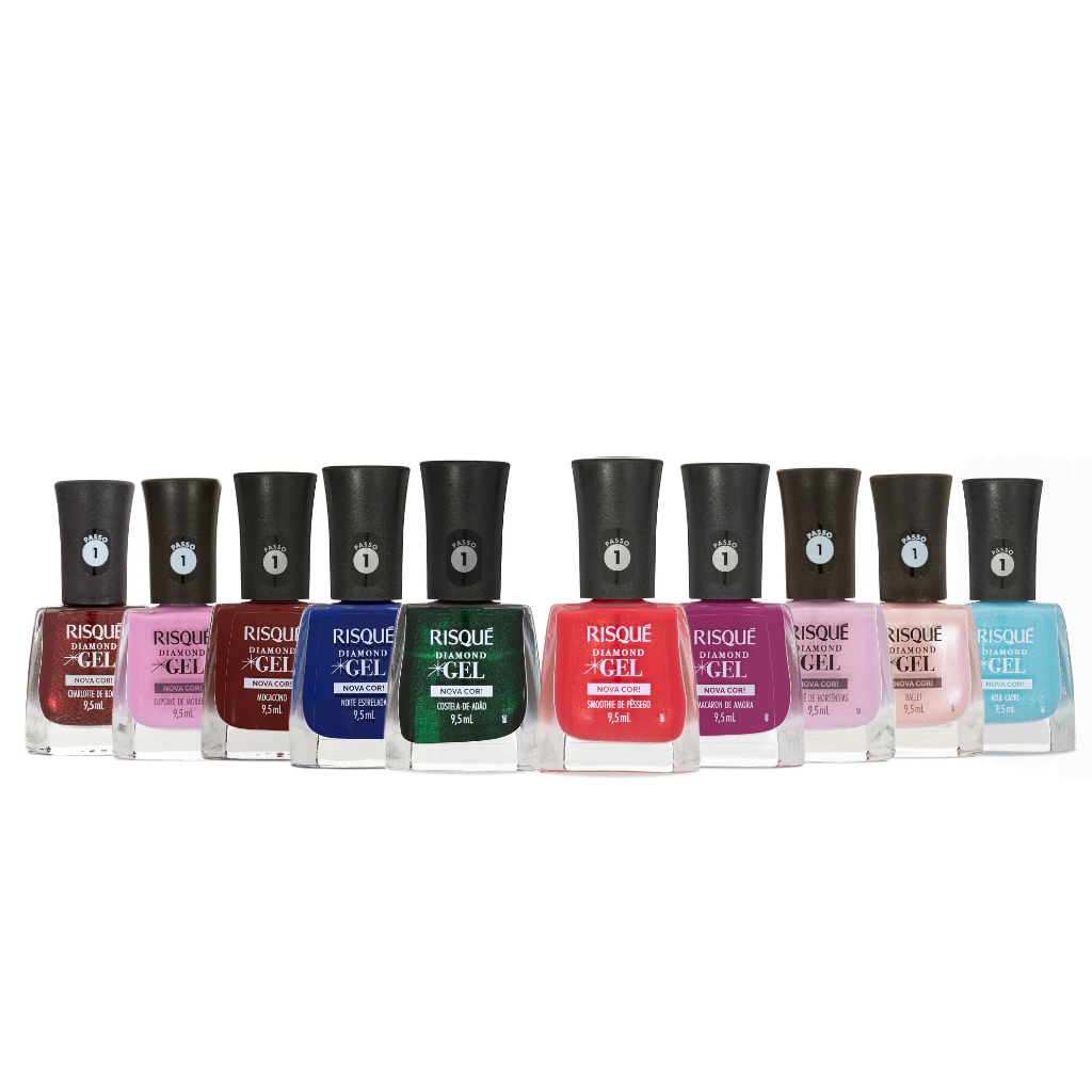 Cores Risque Diamond Gel: Onde Comprar | BuscaProdutos