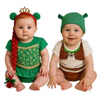 Body Bebe Temático fiona Shrek Body + Touca Mesversario Bori Infantil em Oferta na Shopee