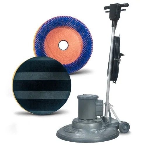 Enceradeira industrial 3/4 hp 510 mm com escova nylon e suporte de disco - CL510 PLUS 220V