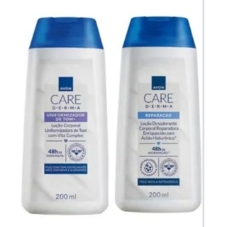 Avon Care  D E R M A Loção para o Corpo 200 ml em Oferta na Shopee