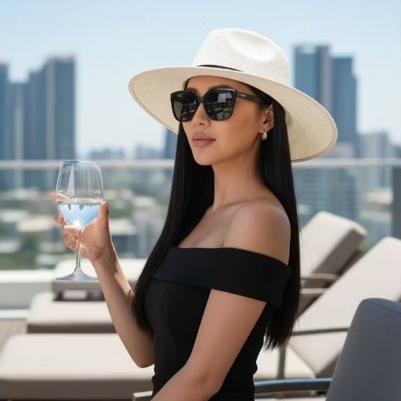 Chapéu Panamá Aba Grande - Comprar com Melhor Preço em Bonés, Chapéus e Toucas