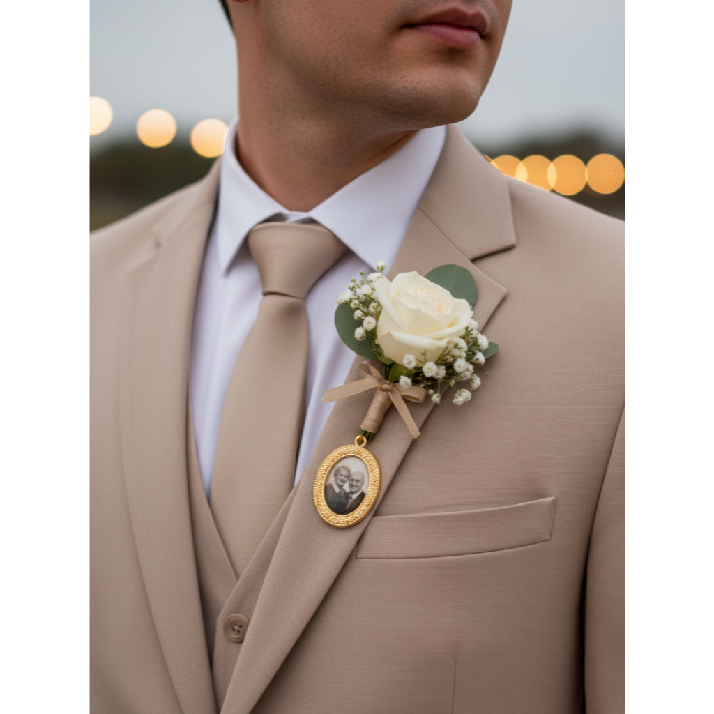 Broche Relicario para Lapela Noivo: Onde Comprar | BuscaProdutos