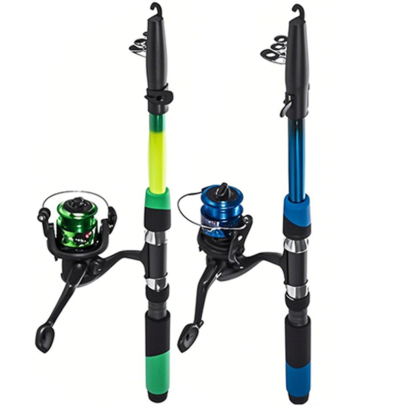 Kit 1-2 Vara De Pesca 60-120lbs Completa Com Molinete Esportiva Ao Ar Livre Robalo Portátil Com Linha em Oferta na Shopee