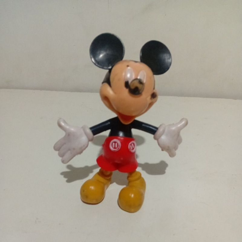 Boneco Mickey Disney – Modelo 80339618 – 11 cm – Usado / Colecionável