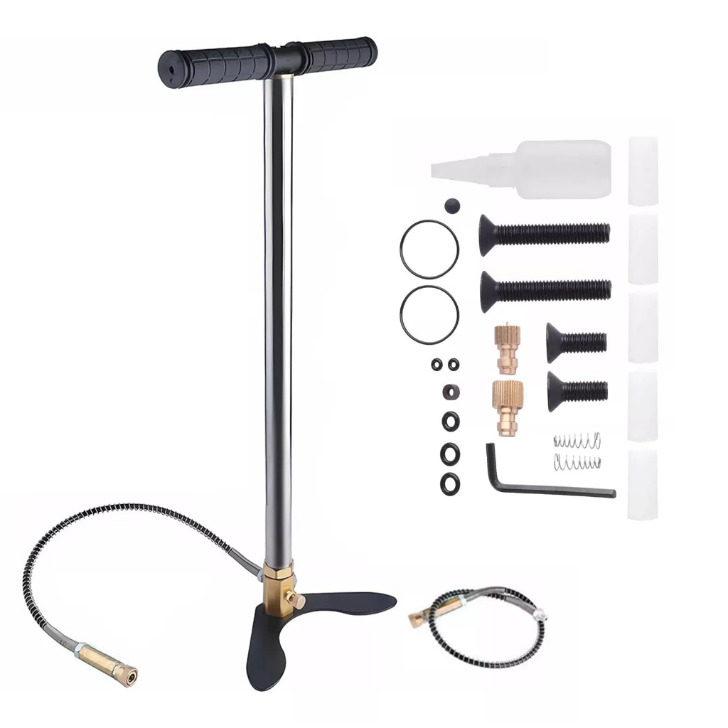 Bomba manual PCP de 3 estágios 4500PSI 310bar em Oferta na Shopee