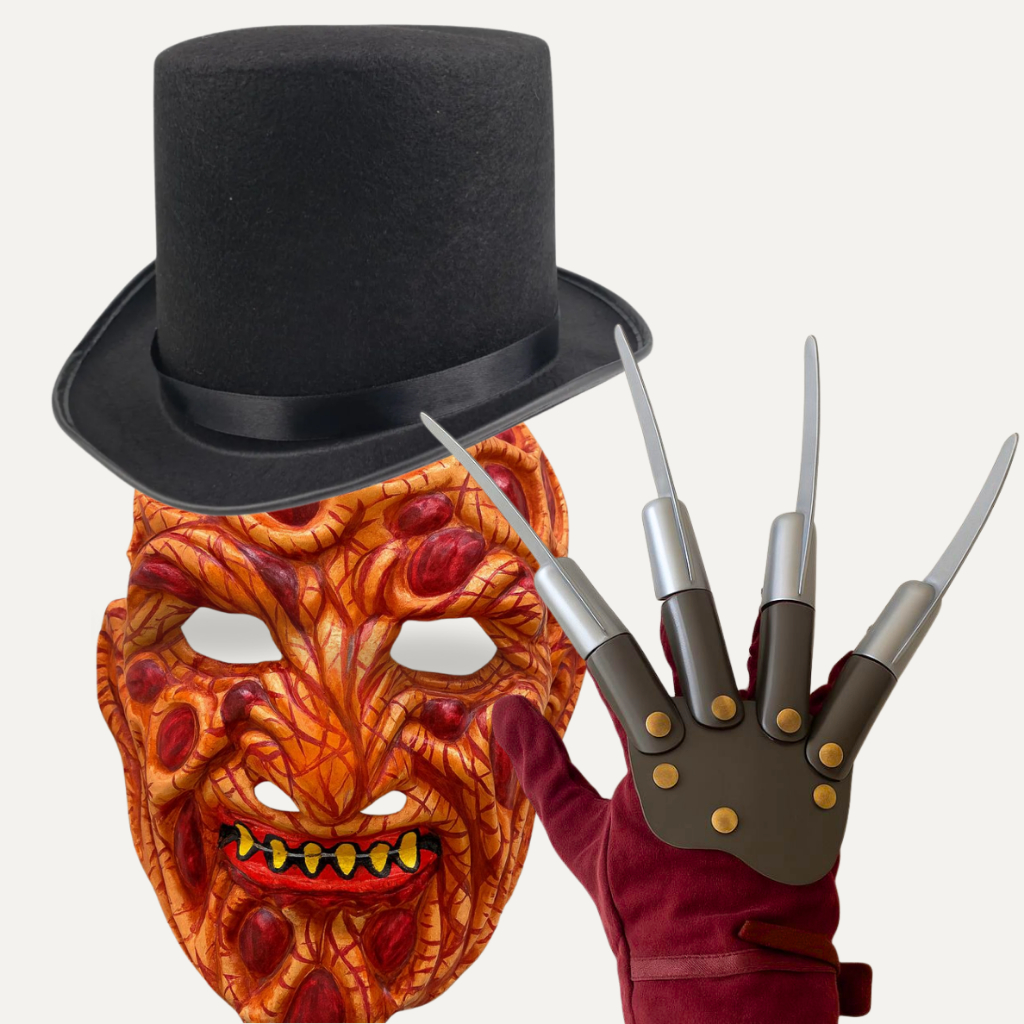 Fantasia Freddy Krueger C/ Garra Hora do Pesadelo Halloween