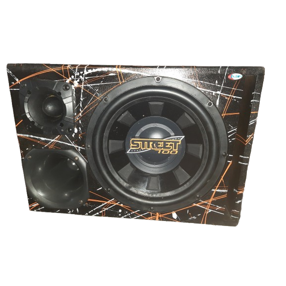 Caixa Trio Spyder Qualidade Premium Sub Woofer Street Profissional