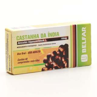 Castanha da Índia com 60 Comprimidos Belfar em Oferta na Shopee