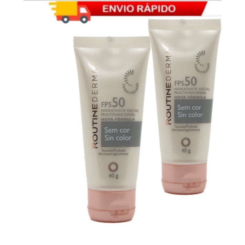 Kit 2 Hidratante Multifuncional Fps 50 Routine Dermo 40g Hinode