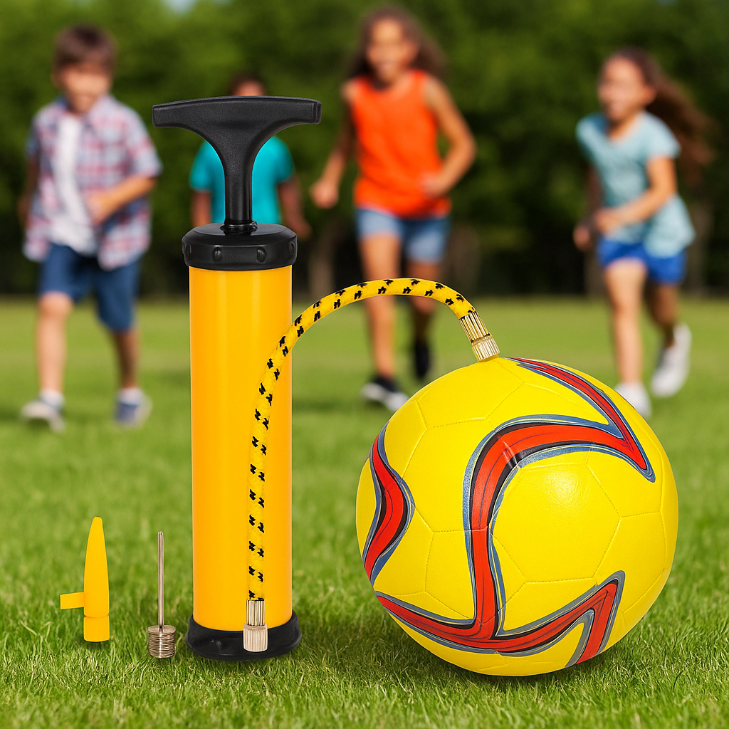 Bomba Ar Portátil Compacta 24cm Inflador Rapido Eficiente Uso Domestico Automotivo