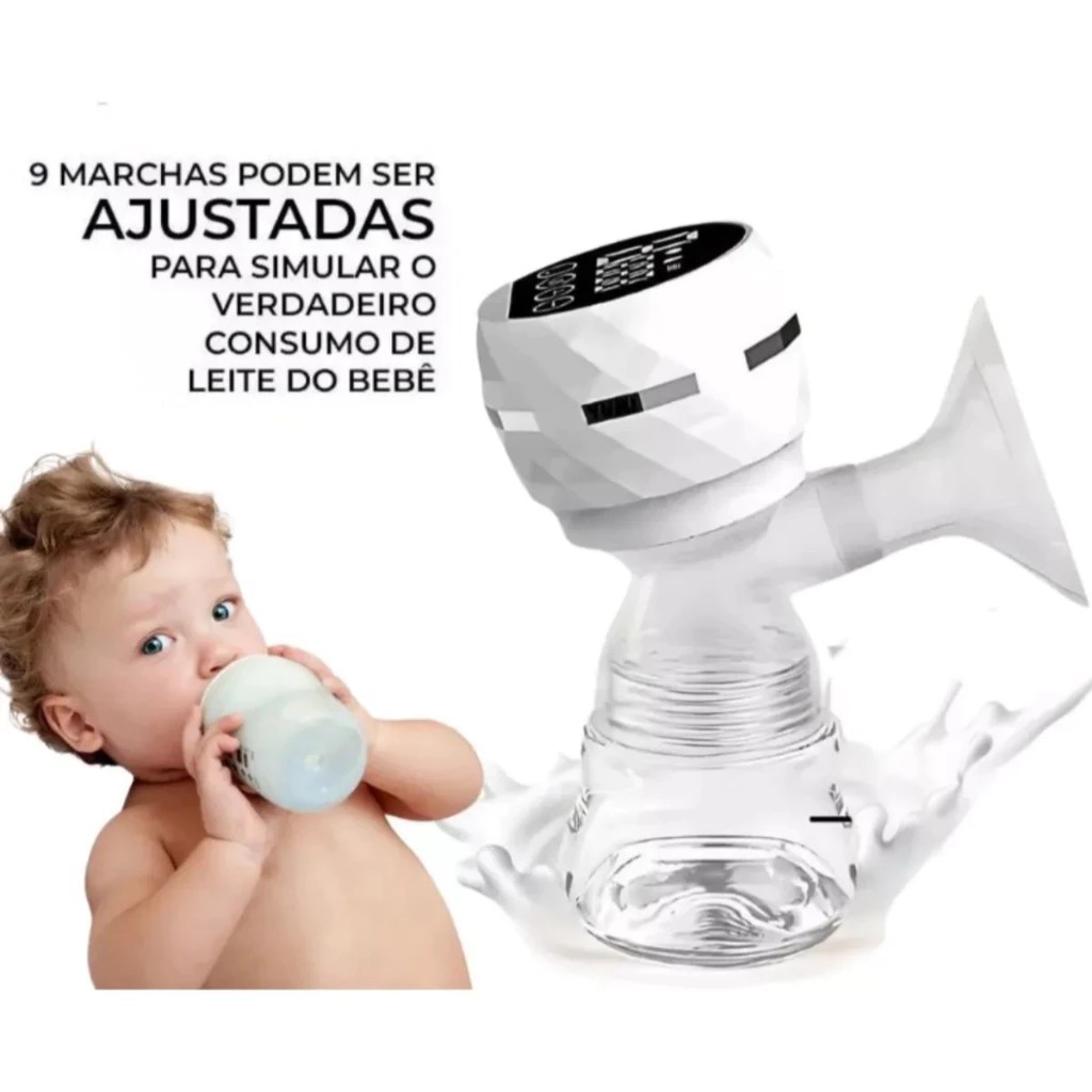 Bomba Elétrica Portátil Para Tirar Extrair Leite Materno em Oferta na Shopee