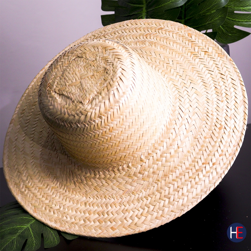 Chapéu De Palha Natural Caipira Adulto Praia Surf Pantaneiro Fazenda Sítio Roça Mineiro Baiano Kit