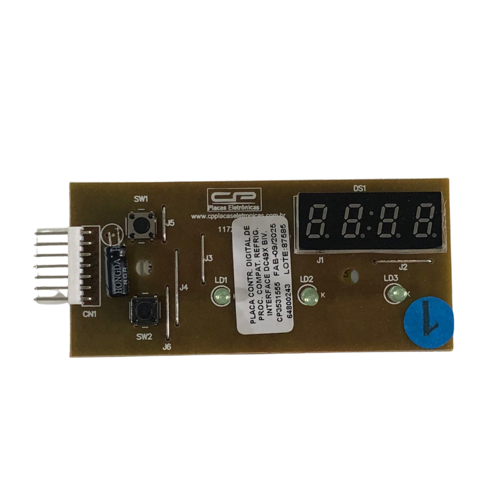 Placa De Interface Compatível Refrigerador Electrolux Dc49x