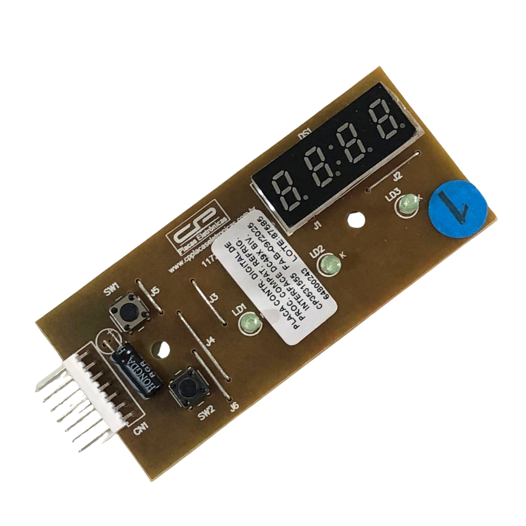 Placa De Interface Refrigerador Compatível Electrolux Dc49x
