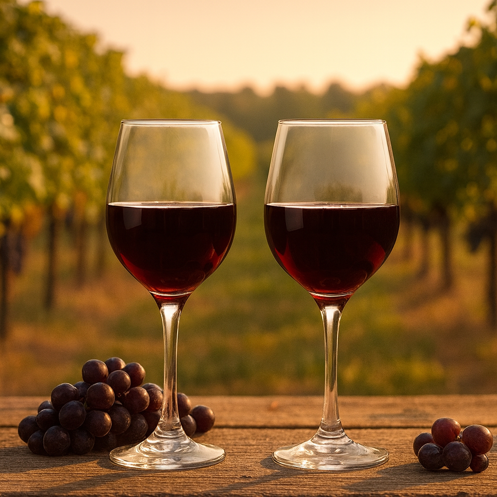 Jogo Taças De Vidro One Para Vinho Tinto 2 Peças, 385ml - Ruvolo em Oferta na Shopee