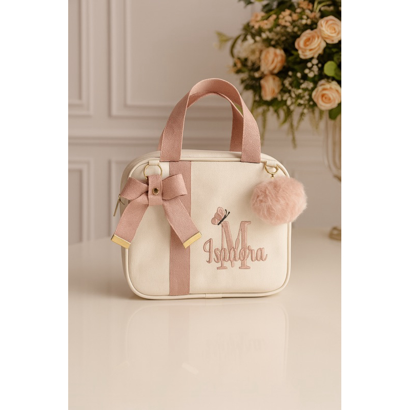 frasqueira bolsa P maternidade  personalizada em Oferta na Shopee