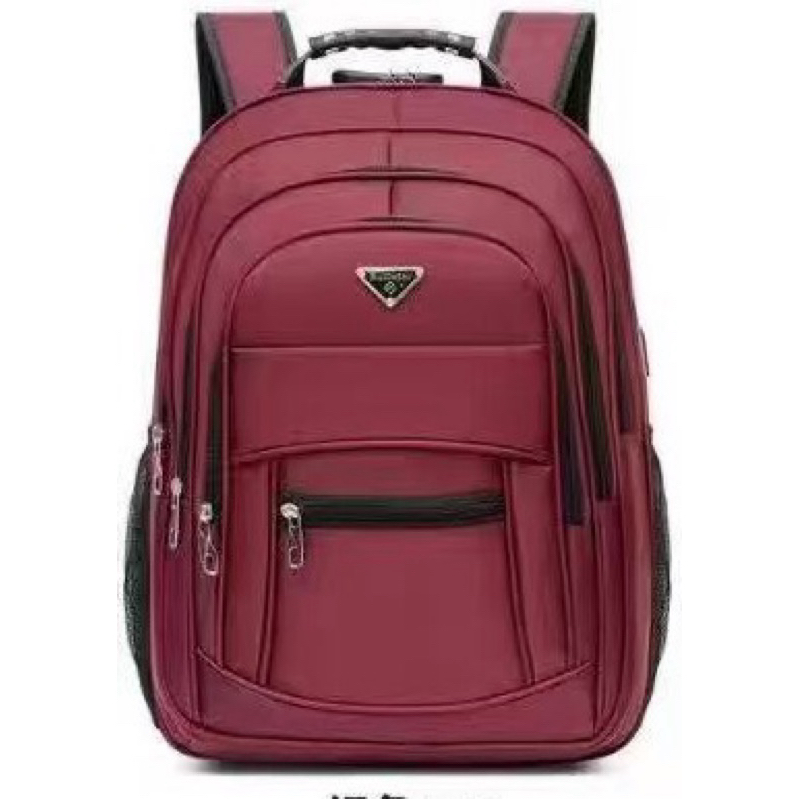 Mochila com cabo de aço Masculina Impermeável resistente com anti furto cadeado e USB executiva ou universitária