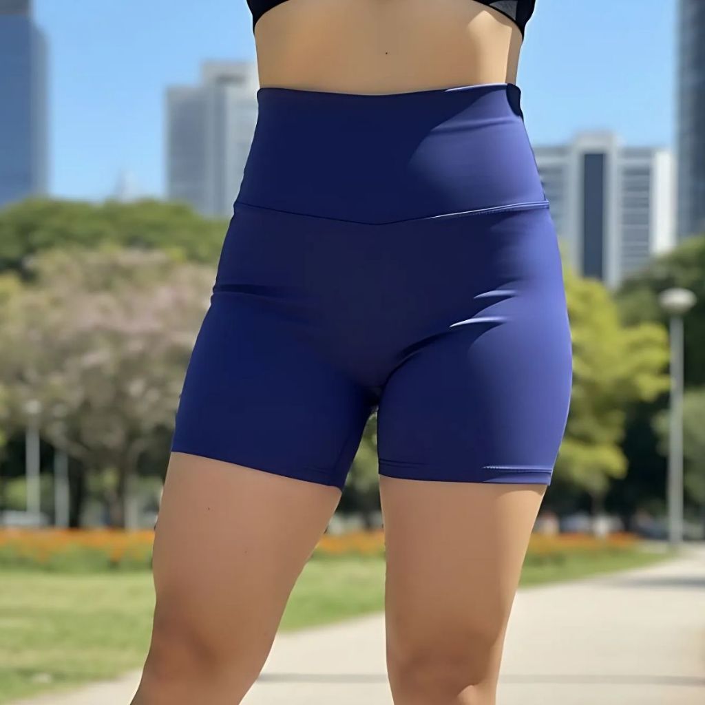 Bermuda Feminina Neoprene Fitness Para Academia e Treinos Moda Fitness Verão Caminhada Academia