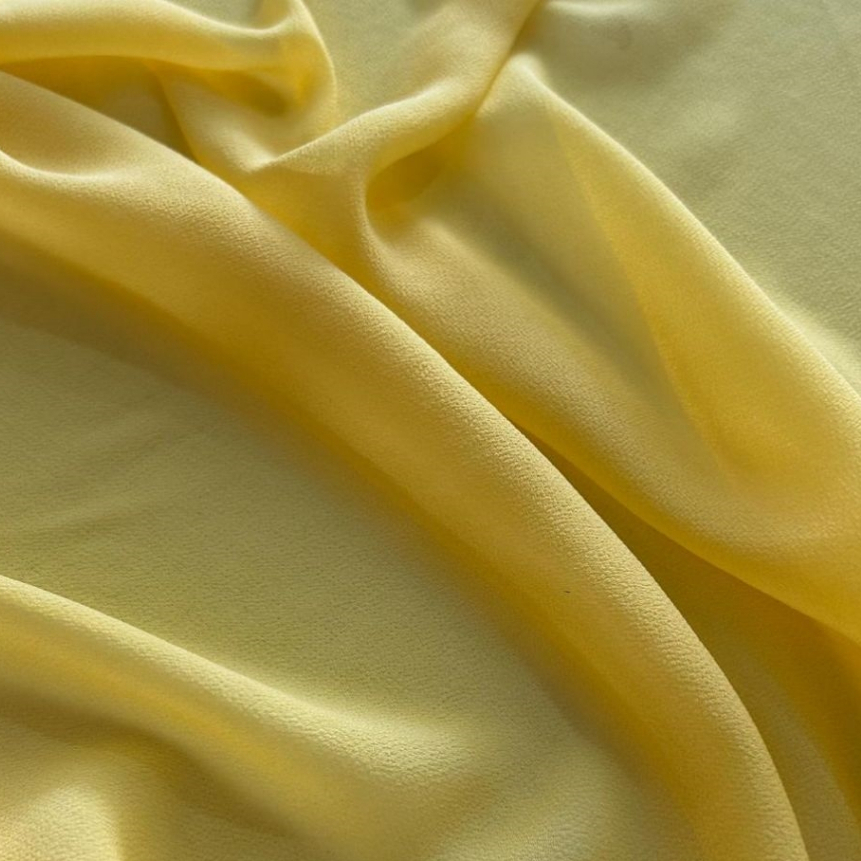 Musseline toque de seda 100% poliéster 1,50m largura leve fluido transparente ideal a festas