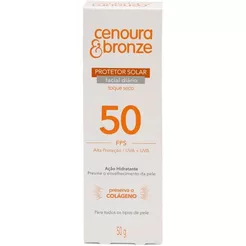 Protetor Facial Cenoura E Bronze Fps50 50G