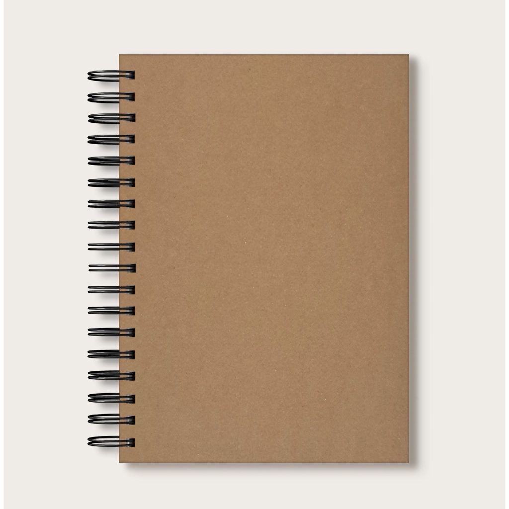 Caderno Capa Dura Sketchbook 17x24cm Kraft Desenho e Aquarela 240g