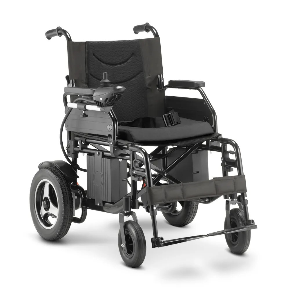 Cadeira de Rodas Motorizada D800 Dobrável Leve Confortável Para Idoso