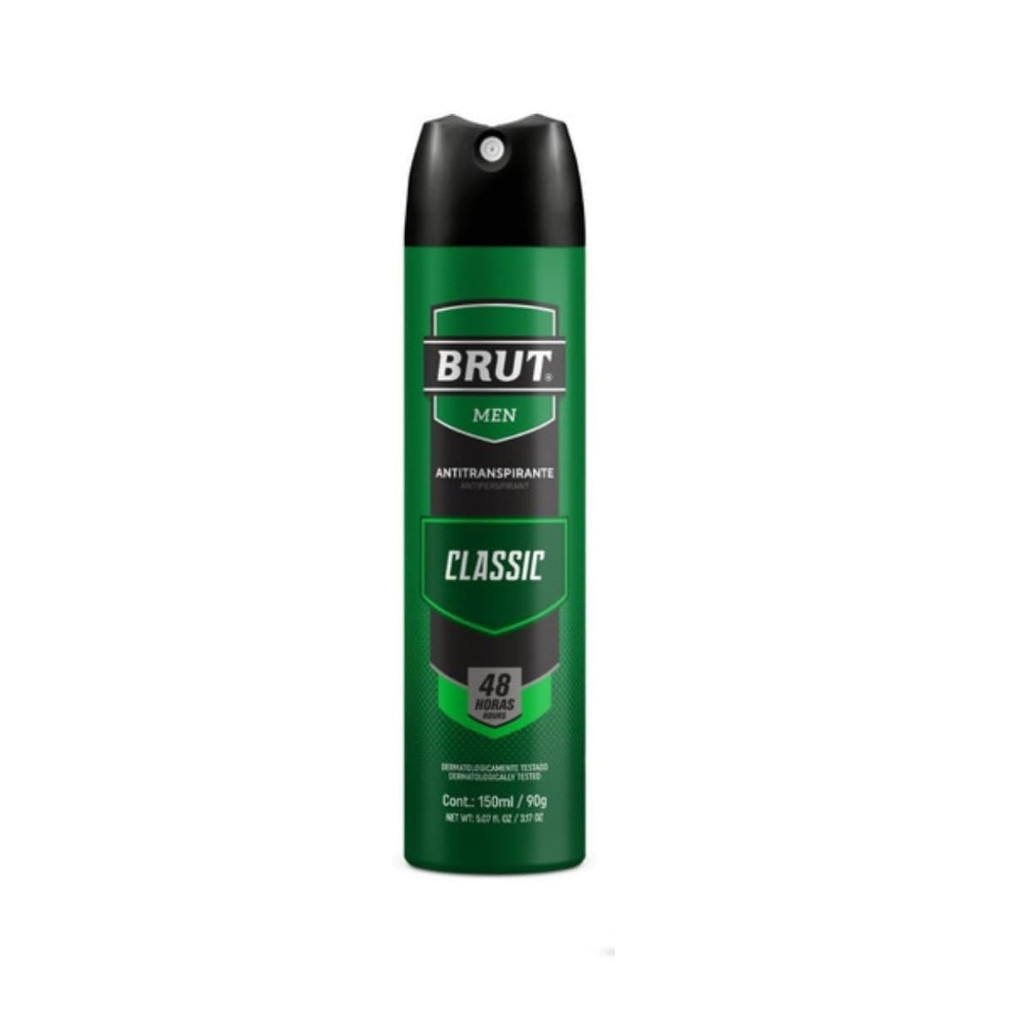 Desodorante Antitranspirante 48h Brut Men 150ml - Escolher