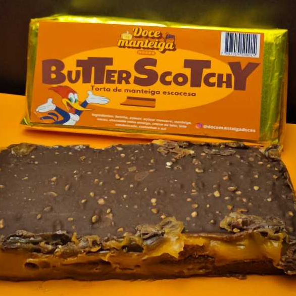 Torta de Manteiga Escocesa 1 Unidade (ButterScotchy) Torta do Pica Pau