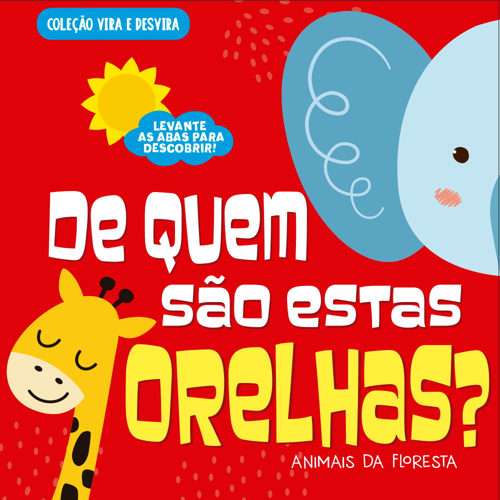 Coleção Vira e Desvira - De Quem São Estas Orelhas? em Oferta na Shopee