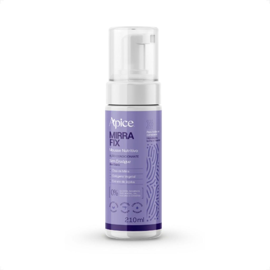 Mousse Mirra Fix 210mL - Apice Cosmétics