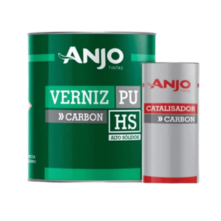 Verniz Automotivo HS Profissional Pu Anjo alto sólido Carbon 900ml + Catalisador 450ml em Oferta na Shopee