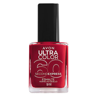 Esmalte Avon Ultra Color 60 Second Express COR VERMELHO DESEJO…