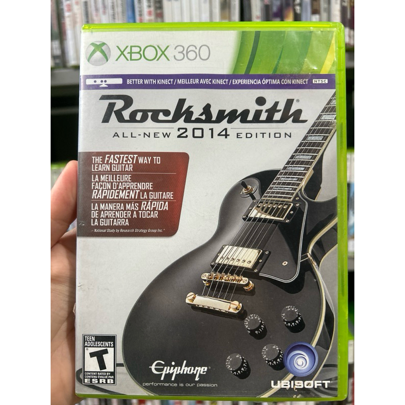 Rocksmith all-new 2014 edition Xbox 360 (requer cabo e guitarra)