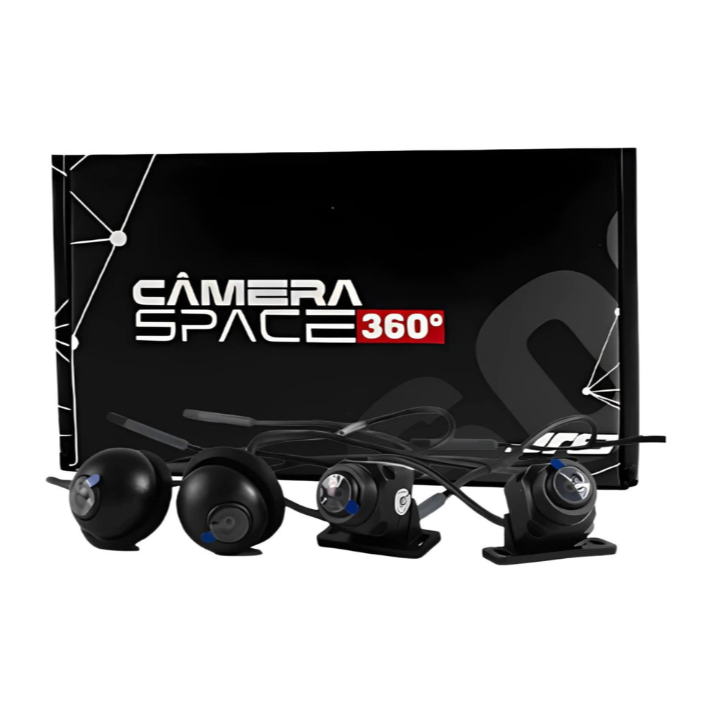 Câmera Space 360 – Kit 4 Unidades – JR8