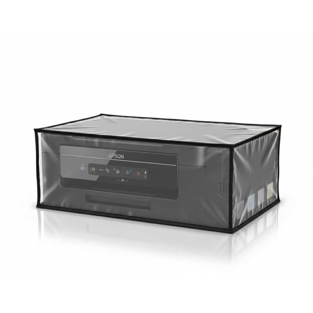 Capa Para Impressora Epson L395 Impermeável Transparente