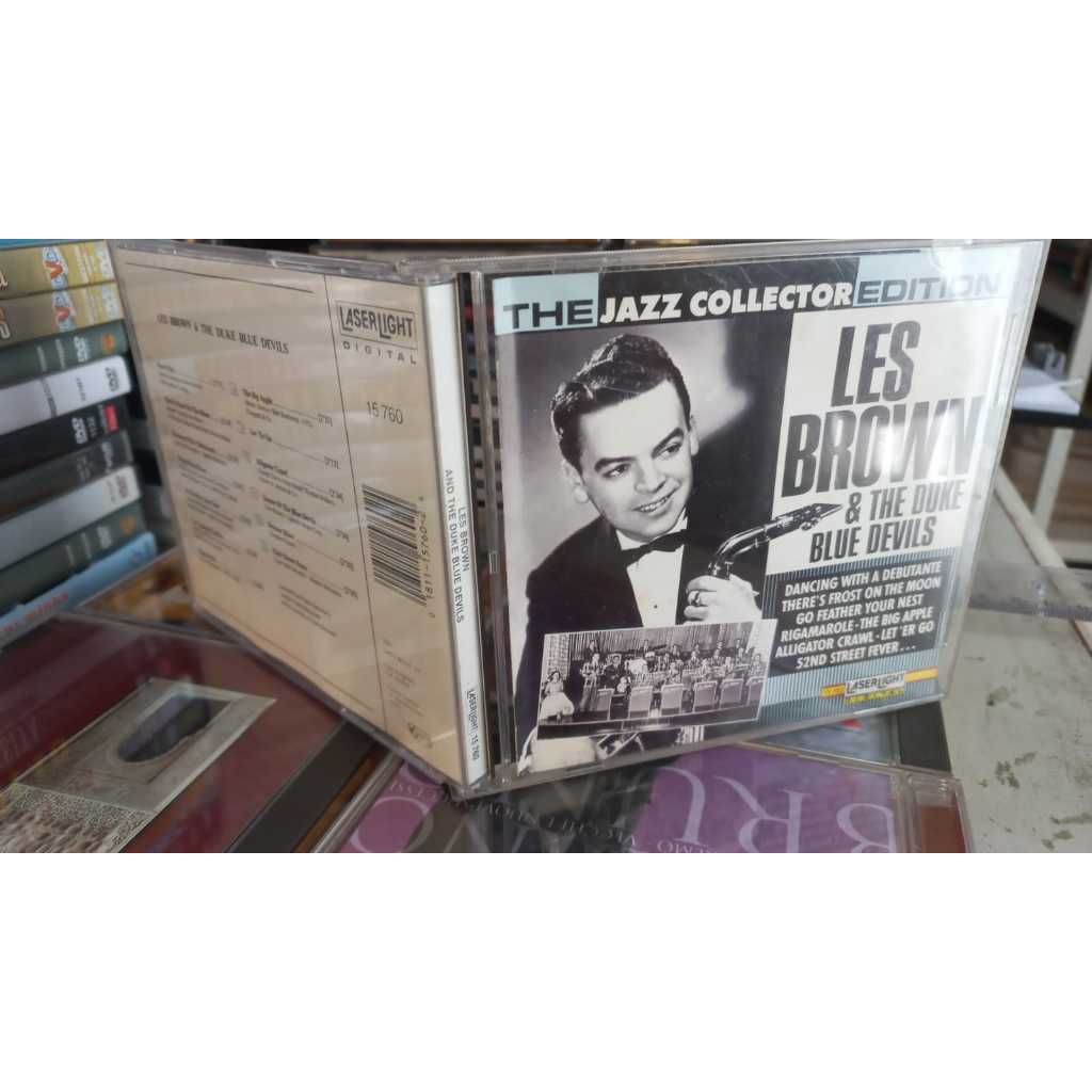 cd the jazz collector edition Les Brown e The Duke Blue Devils - Raro -Importado USA laserlight 1991