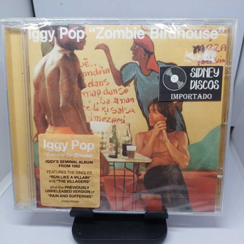 CD IGGY POP - ZOMBIE BIRDHOUSE (IMPORTADO)