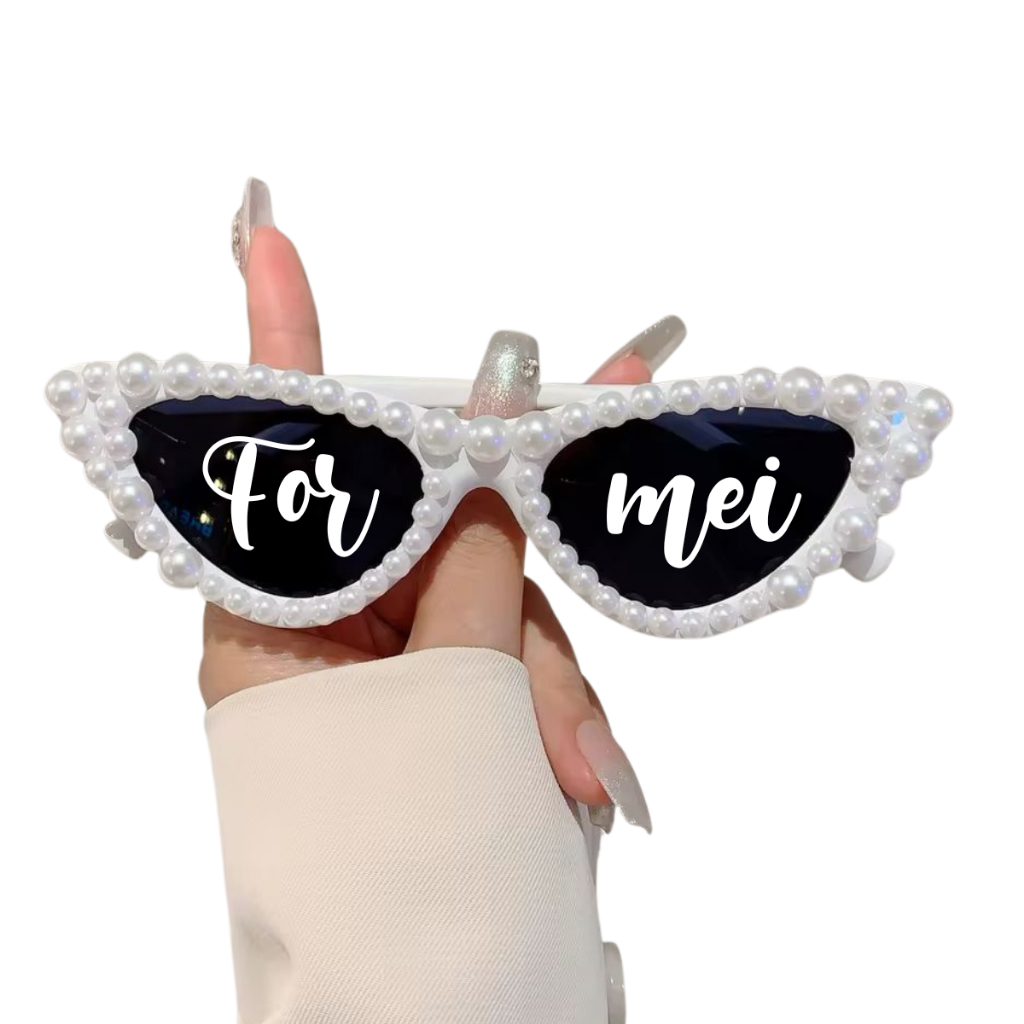 Óculos Pérola Strass Formei Para Formatura Personalizado Frases Casamento Aniversário Festa Balada Retro em Oferta na Shopee