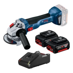 Kit Esmerilhadeira Bosch GWS 18V-10 + 2 Bateria e Carregador