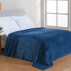 Cobertor Coberta Manta Queen\Casal\Solteiro Zurique Flannel 280g Super Grossa Inverno Toque Macio