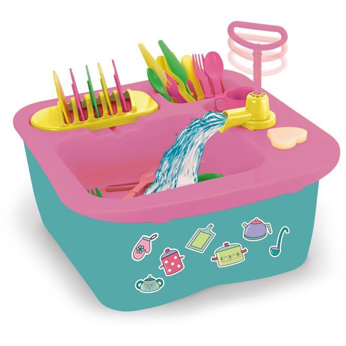 Brincando de casinha Acqua Brink Pia Divertida - Homeplay