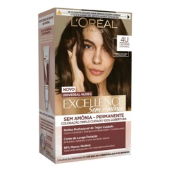 Tinta De Cabelo Imédia Excellence Sem Amônia Castanho Universal