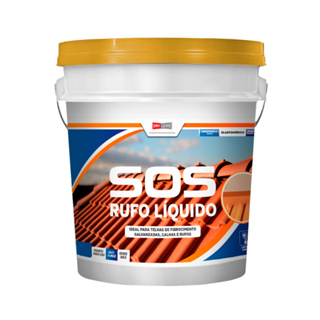 Sos Telhas Elastment Rufo Líquido Furo Trinca Cr Cinza 900ml em Oferta na Shopee