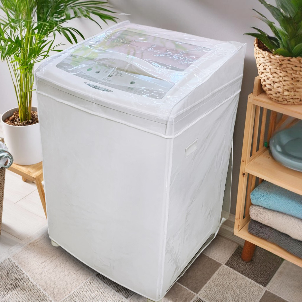Capa Máquina de Lavar Transparente Impermeável 8 9kg 10kg 11kg 12kg 13kg 14kg 15kg 16k todas Marcas em Oferta na Shopee