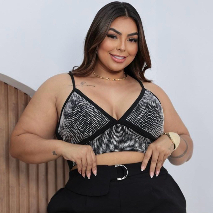 Cropped Pedraria Preto: Onde Comprar | BuscaProdutos