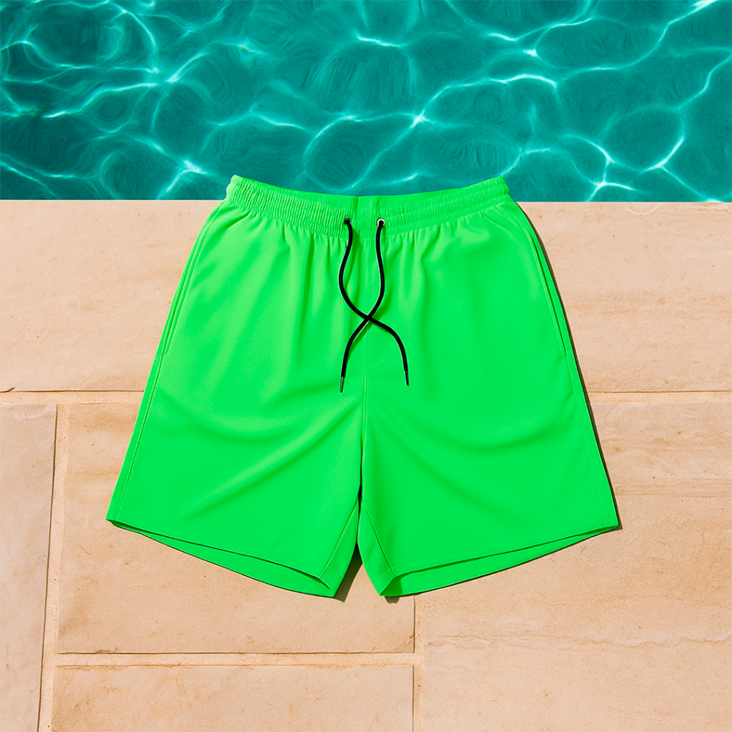 Short Mauricinho Tactel Várias Cores Com Bolso e Elastico Short Praia Masculino Moda Verão 2025