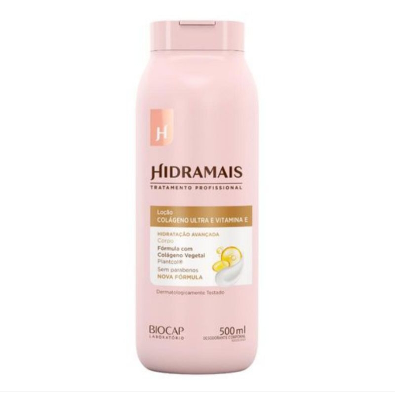 Hidratante Corporal Feminino Colágeno Ultra e Vitamina E 500ml | Hidratação e Firmeza