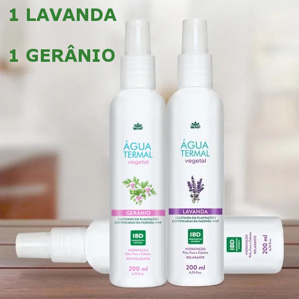 Água Termal Lavanda WNF 100% Original - 200ml — imagem 2 de 2