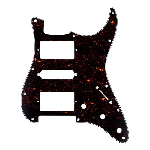 Escudo Para Guitarra Stratocaster HSH Tortoise 3 Ply