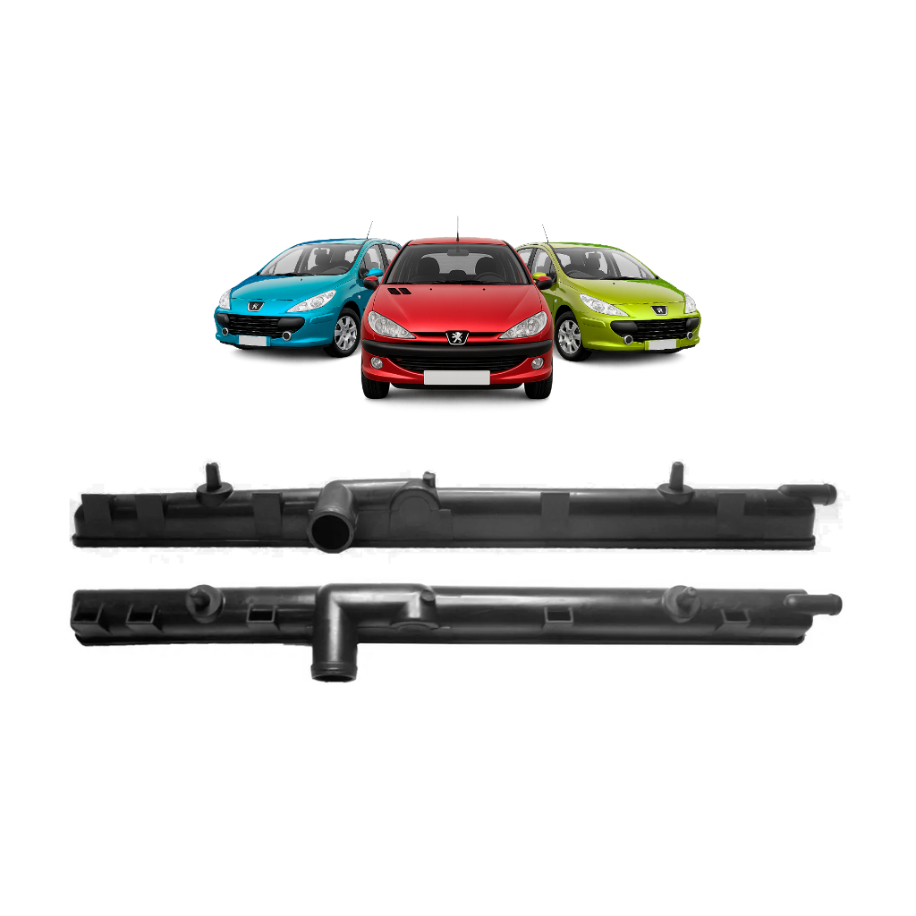 Caixa Radiador Citroen Picasso Peugeot 206 Bico Grosso